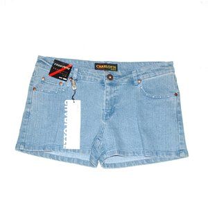Two pairs of Charlotte Blue Denim Shorte Women 11/12